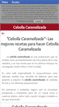 Mobile Screenshot of cebollacaramelizada.net